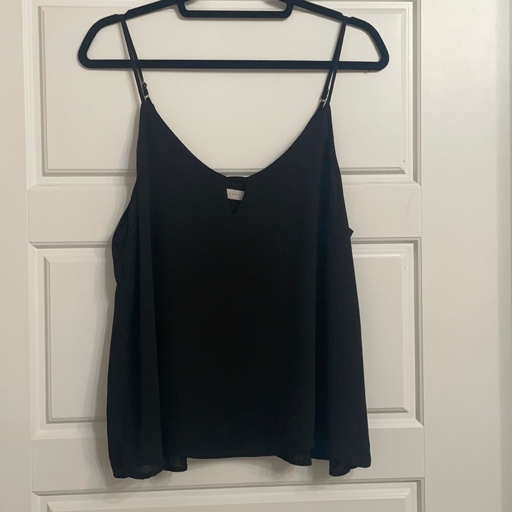 Black tank top